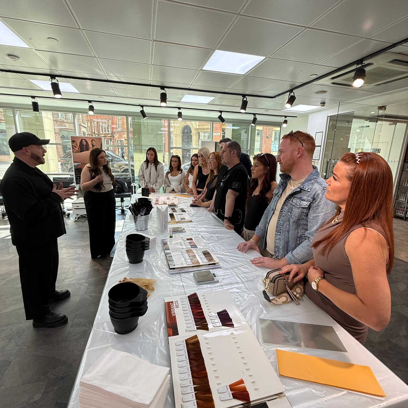 Team Headfirst’s Day at Wella