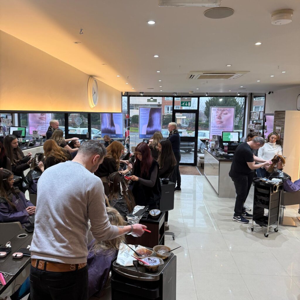 Wella Training at Leeds Hair Salon