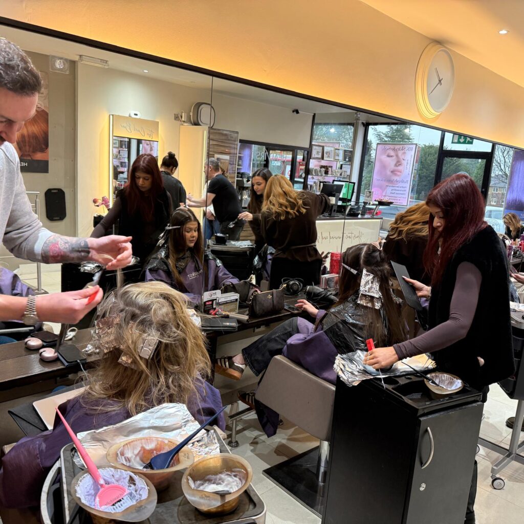 Wella Training at Leeds Hair Salon