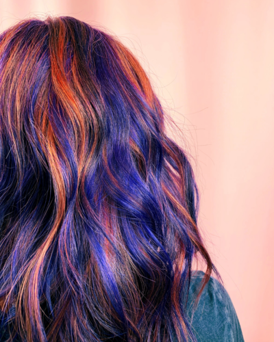 vivid hair colours and hairstyles Summer